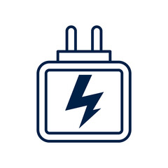 Phone charger vector illustration icon design trendy