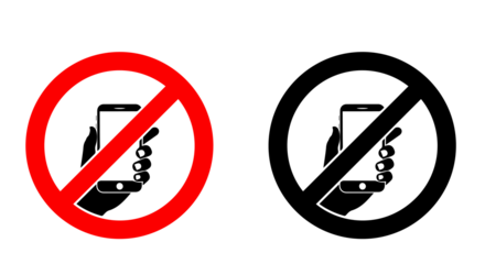 No Mobile Phone Usage Allowed– Device Use Prohibited to Maintain Focus and Privacy