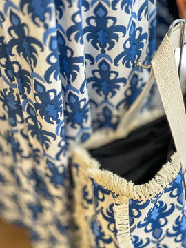 close up of a bag 