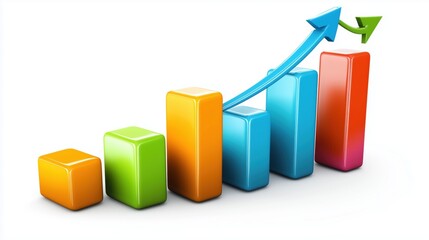 Red Line Graph on Grid Paper