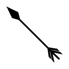 Clean Direction Arrow Icon – White Background.