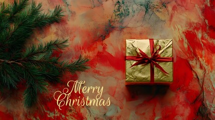 christmas tree and gifts