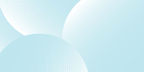 Minimalist abstract background with subtle blue and white gradient circle shapes. Modern overlapping style background concept for covers, brochures, certificates, presentations and websites. VOL. 5
