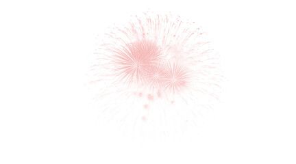 Delicate pink radial burst with flowing light streaks, dynamic abstract design element