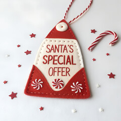 Big Christmas Sale announcement, Holiday shopping deals and discounts, Seasonal promotional event advertising, Festive gift box and red bow background, Winter holiday marketing graphic