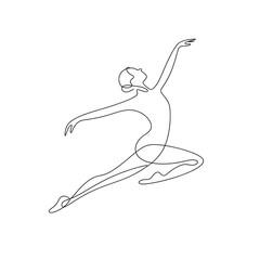 ballet dancer silhouette