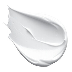 Elegant Swatch of Beauty Cream: A close-up view unveils a luxurious, creamy cosmetic product, swirled artfully, embodying skincare perfection. 