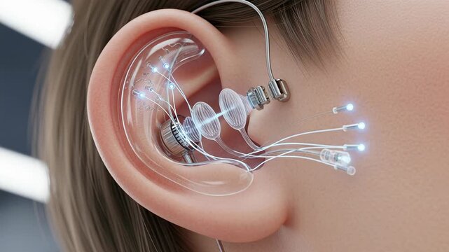 Exploring cybernetic ear implants and their innovative artificial tympanic membranes in a modern lab setting