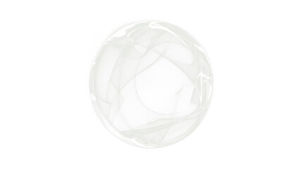 Abstract white PNG overlay with flowing transparent shapes and soft curves, creating a sense of movement and lightness for creative design projects and visual storytelling