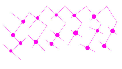 High tech circuit board connection system. Abstract technology background