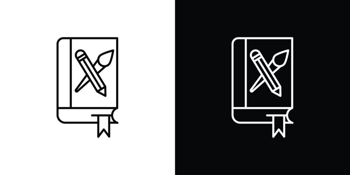 Brand guidelines icon logotype designs. modern icon design set