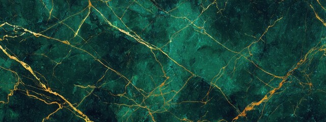 deep emerald green marble background with golden veins, glossy surface, luxury minimalism, premium aesthetic, elegant natural stone texture, balanced