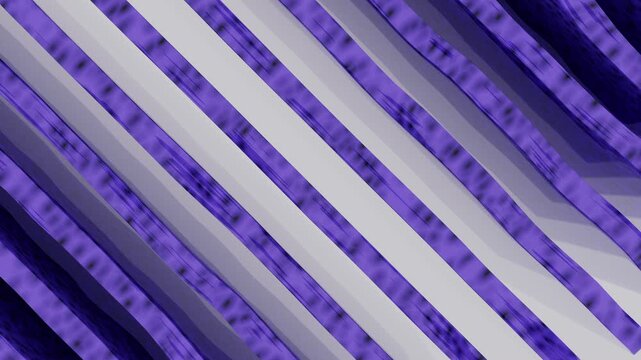 Purple and white animated stripes pattern background