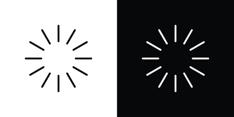 Loading icon logotype designs. modern icon design set