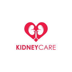 Kidney Care Logo Vector Medical