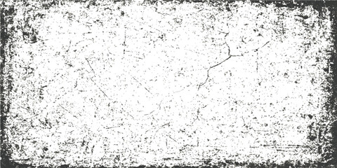 Abstract black and white grunge texture of a dirty, rough, and aged wall surface pattern for design backdrop