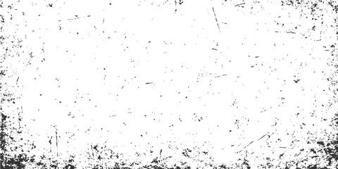 Abstract black ink splatter grunge texture design on a dirty background