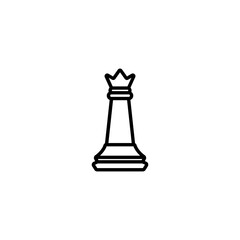 Chess queen icon Vector scalable graphics vector illustration, eps10.
