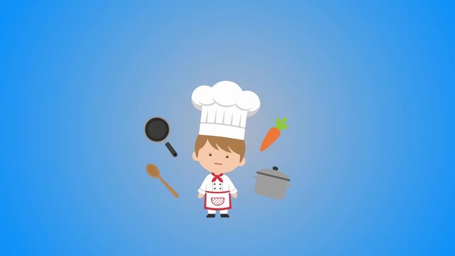 Cookie Character with Supporting Elements