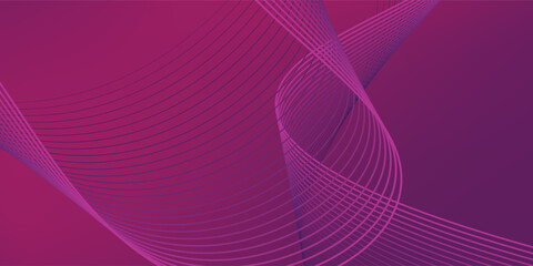  purple pink color gradient background blurred with abstract glowing wave lines. neon color flow grainy texture effect futuristic banner design.