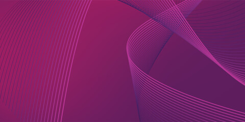  purple pink color gradient background blurred with abstract glowing wave lines. neon color flow grainy texture effect futuristic banner design.