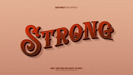 Victorian text effect, a powerful and editable vintage text style.