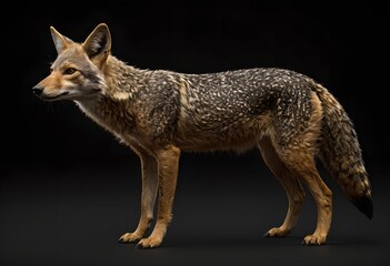 Obraz premium black backed jackal