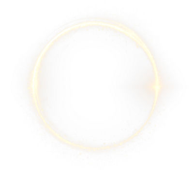 Bright shimmer circle flare glow abstract design PNG