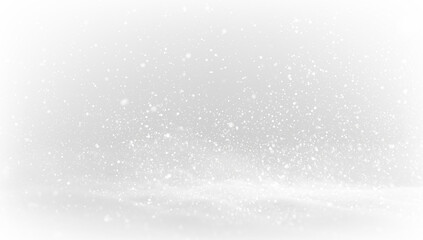 Snowflakes falling motion overlay isolated PNG