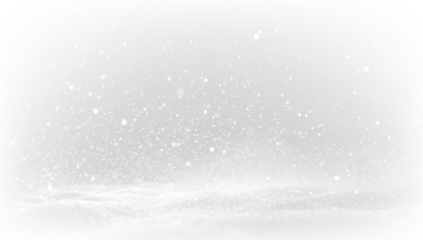 Snowflakes falling motion overlay isolated PNG