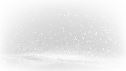 Snowflakes falling motion overlay isolated PNG