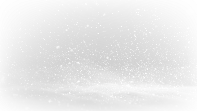 Snowflakes falling motion overlay isolated PNG