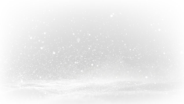 Snowflakes falling motion overlay isolated PNG