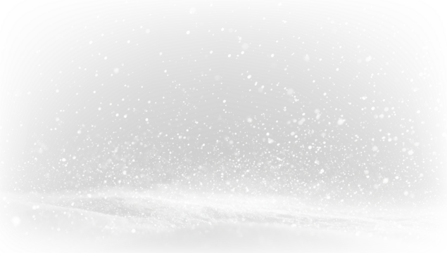 Snowflakes falling motion overlay isolated PNG