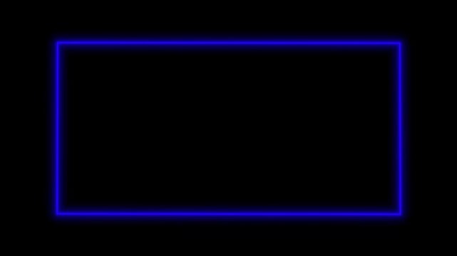 Hand drawn red rectangle, animated scribble red rectangle  marker 4k transparent background , alpha channel. red rectangle sketch, abstract digital neon rectangle frame. red marker pen style, doodle 