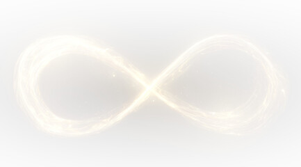 Grunge infinity symbol.  Modern eternity icon. Graphic design element. Infinite possibilities, endless process. Vector illustration PNG