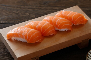 サーモンの握り寿司