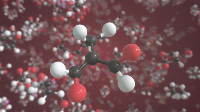 A vibrant depiction of molecular structures showcasing atoms in a dynamic, colorful arrangement.