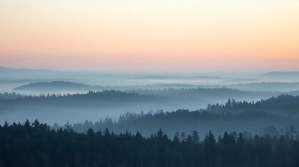 Fototapeta premium sunrise in the mountains