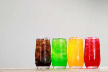 Soft drinks and fruit juice mixed with soda high in sugar have a negative effect on physical health	
