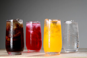 Soft drinks and fruit juice mixed with soda high in sugar have a negative effect on physical health	
