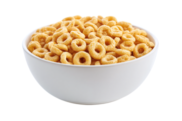 Bowl of cheerios, a popular breakfast cereal
