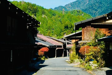Tsumago-juku Tsumagojuku Nagano Japan November 2025