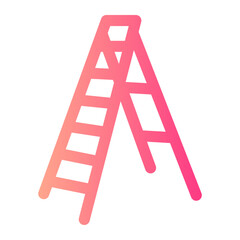 ladder gradient icon