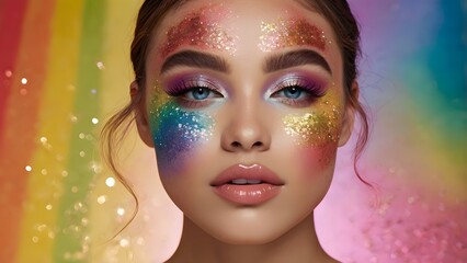 Pride Festival Makeup 2