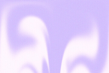Minimalistic abstract background with smooth blurred shapes in soft lilac and light purple tones