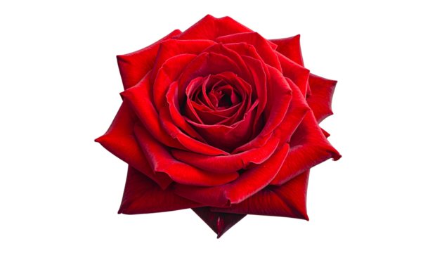 Vivid crimson bloom displays detailed velvety petals against absolute darkness