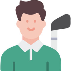 Golfer Icon