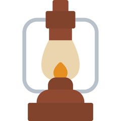 Oil Lamp Icon