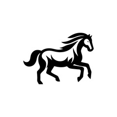 Horse stylized animal symbol